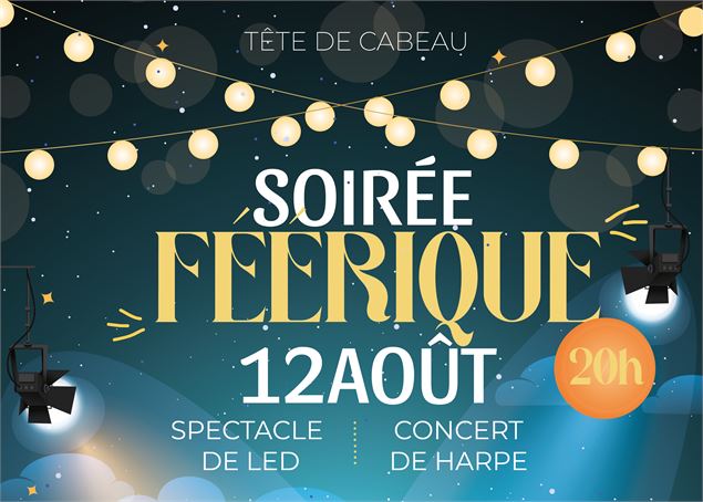 Soirée féérique au sommet de Cabeau_Manigod - OT Manigod
