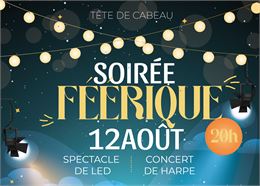 Soirée féérique au sommet de Cabeau_Manigod - OT Manigod