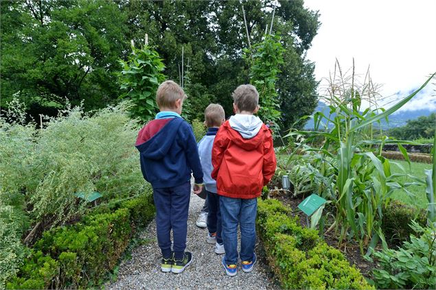 Visite des 2-3 ans : Le jardin des Charmettes_Chambéry - Musée des Beaux-Arts de Chambéry