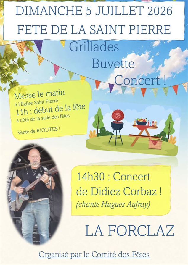 Fête de la Saint Pierre_La Forclaz - Comité des fêtes de la Forclaz