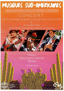 Concert musiques sud américaines - AMD_Miribel