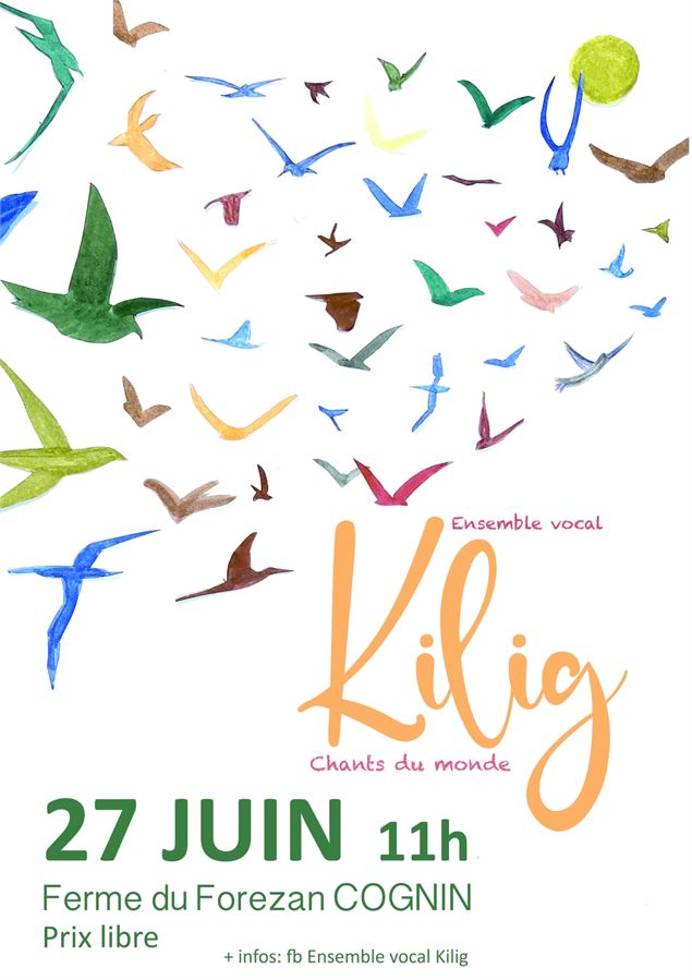 Affiche concert - Kilig