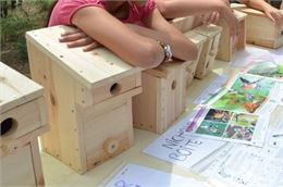 Atelier fabrication nichoir_Les Saisies