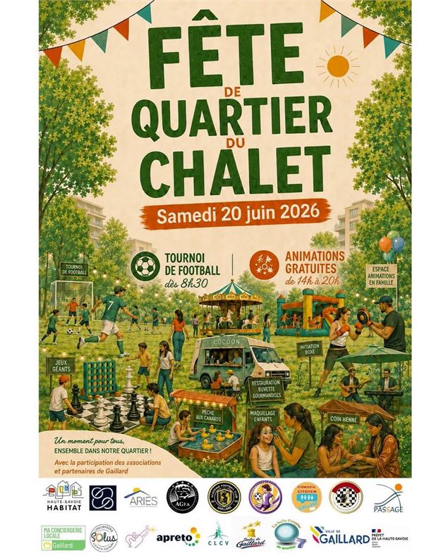 Chalet en fête - Association au 7