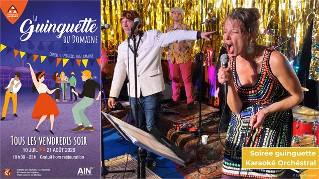 Guinguette Karaoké Orchestral au Domaine des Saveurs - Collectif Crescent