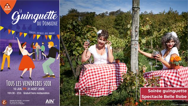 Guinguette Spectacle Belle Robe au Domaine des Saveurs - Dieselle Cie