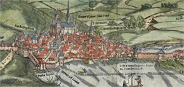 En Réforme pour toute la journée - Hans Rudolf Manuel Deutsch, Vue de Genève, gravure sur bois, 1548