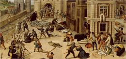 Le Massacre de la Saint-Barthélemy - François Dubois, Le Massacre de la Saint-Barthélemy, Huile sur 