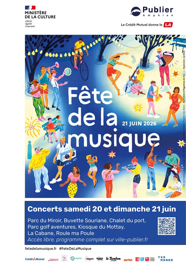 Fête de la musique à Publier - Mairie de Publier