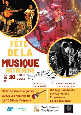 Fête de la musique à Rotherens