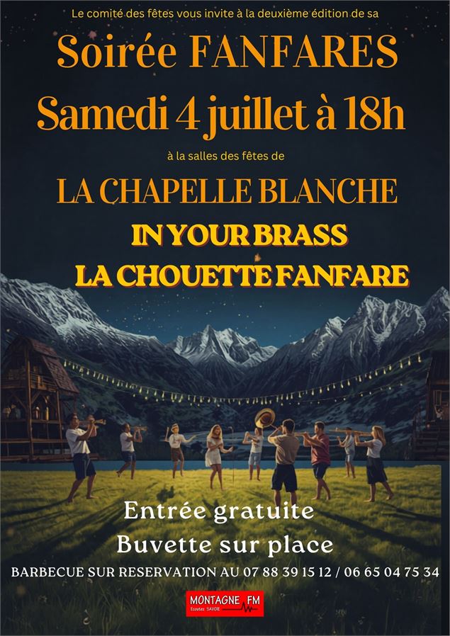 Soirée musicale fanfares festives