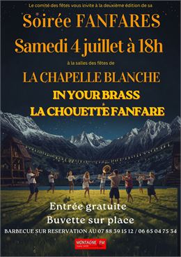 Soirée musicale fanfares festives
