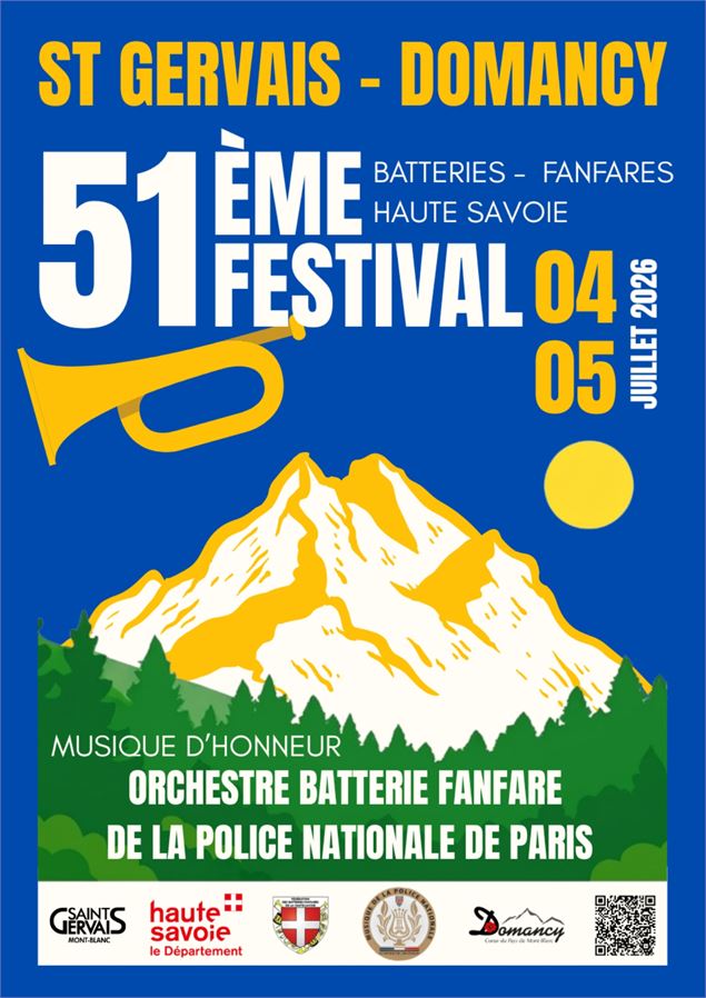51ème Festival des Batteries Fanfares de la Haute-Savoie_Saint-Gervais-les-Bains - BF La Renaissance