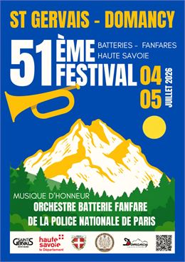 51ème Festival des Batteries Fanfares de la Haute-Savoie_Saint-Gervais-les-Bains - BF La Renaissance