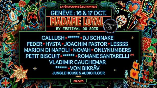 Madame Loyal Genève by Festival du Soir - Village du soir
