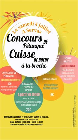 Affiche 2026 - ©Comité des fêtes de Servas