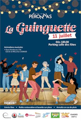 Affiche Guinguette - ©Mairie de Péronnas
