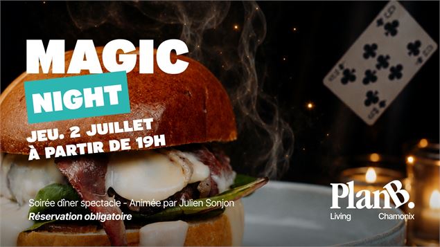Dîner-spectacle de magie