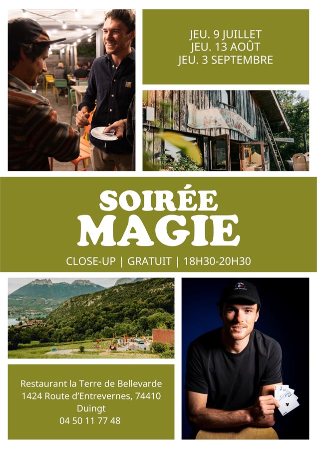 Soirée magie et close-up_Duingt - Soirée magie et close-up_Duingt
