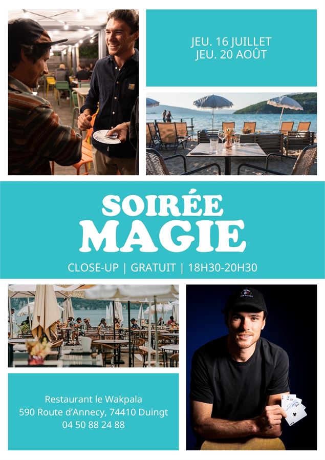 Soirée magie et close-up_Duingt - Soirée magie et close-up_Duingt