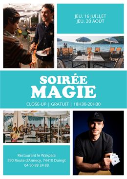 Soirée magie et close-up_Duingt - Soirée magie et close-up_Duingt