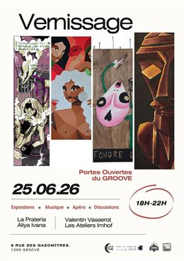 Vernissage x Portes Ouvertes du Groove - @lorenefrachet