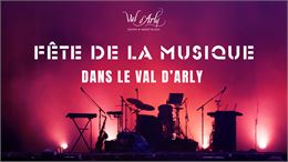 Affiche fête de la musique - OT Val d'Arly