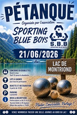 Concours de pétanque_Montriond - Sporting Blue Boys