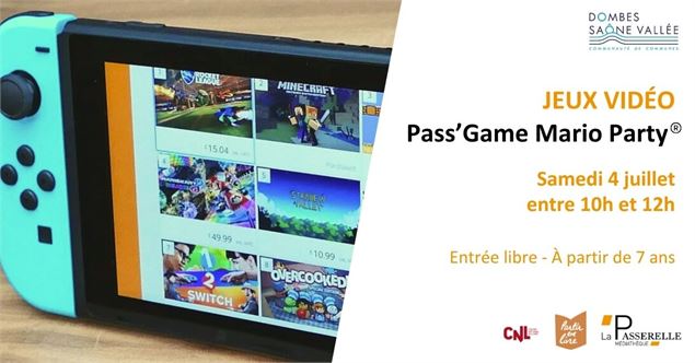 Partir en Livres : Pass'Game - Mario Party® - DR