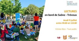 Partir en Livres : Lectures en bord de Saône - DR