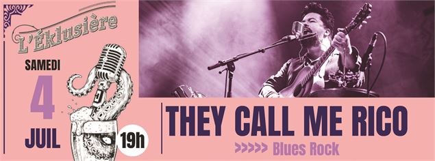 Concert They call me Rico - Blues Rock_Parcieux - DR
