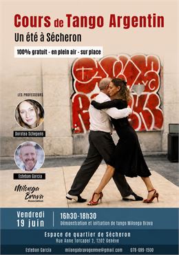 Cours de Tango Argentin - Initiation de tango - Milonga Brava