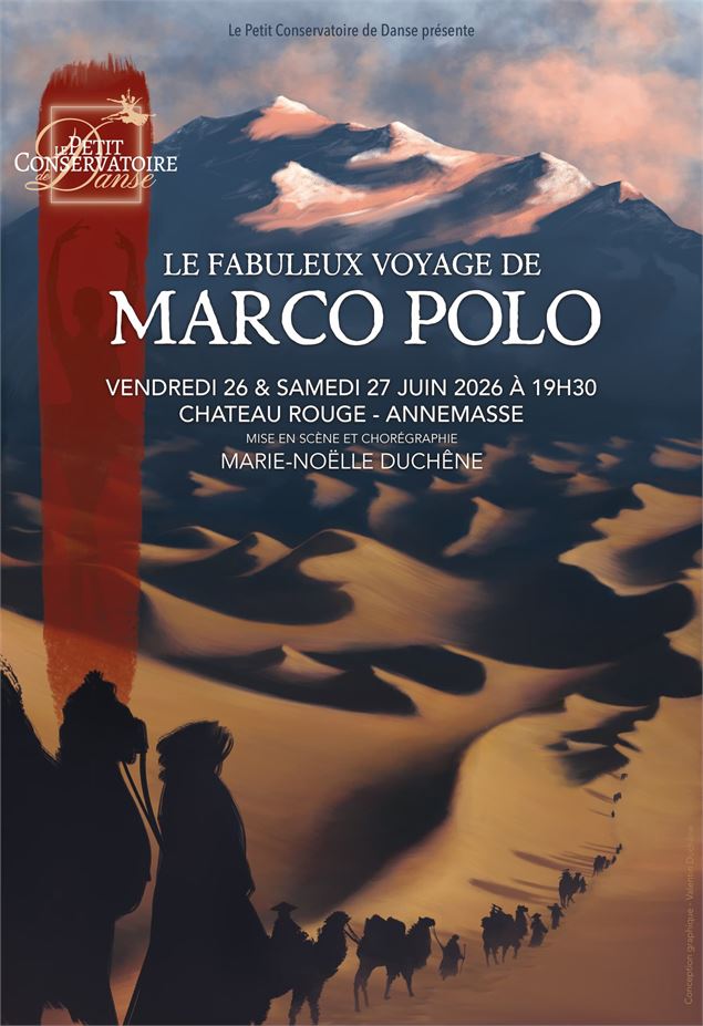 Spectacle : Le fabuleux voyage de Marco Polo_Annemasse - Le Petit Conservatoire de Danse