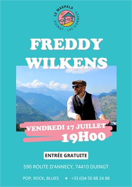 Concert-live : Freddy Wilkens_Duingt - Restaurant le Wakpala