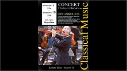 Concert de flûtes virtuoses - Guy Angelloz_Argentière