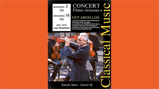 Concert de flûtes virtuoses - Guy Angelloz_Les Houches