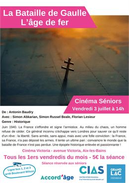 Cinéma Séniors_Aix-les-Bains - Cinéma Séniors