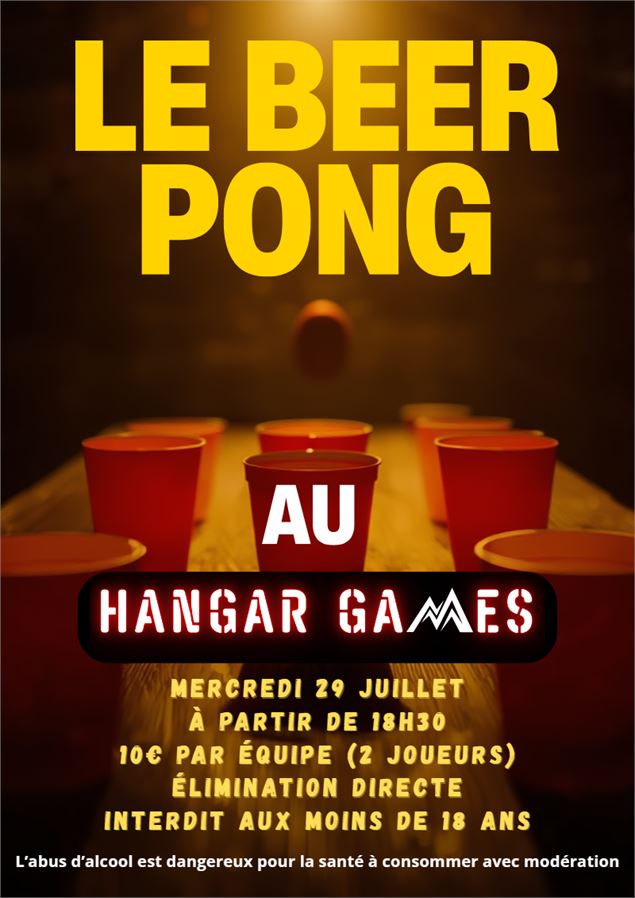 Soirée Beer Pong_Les Carroz-d'Arâches