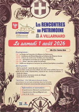 Rencontres du Patrimoine de Villarnard_Courchevel