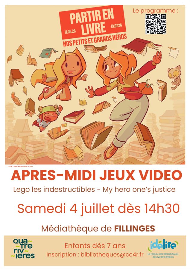 Animations Jeux Vidéos à la Médiathèque de L'Ourse Bleue_Fillinges