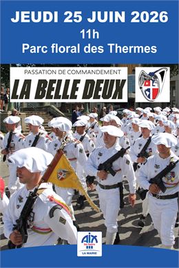 Passation de commandement - La Belle Deux, 13e Bataillon de chasseurs alpins - Mairie d'Aix-les-Bain