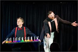 Spectacle : clownesquerie musicale "440 Là"_Peisey-Vallandry - Compagnie du Menu Fretin