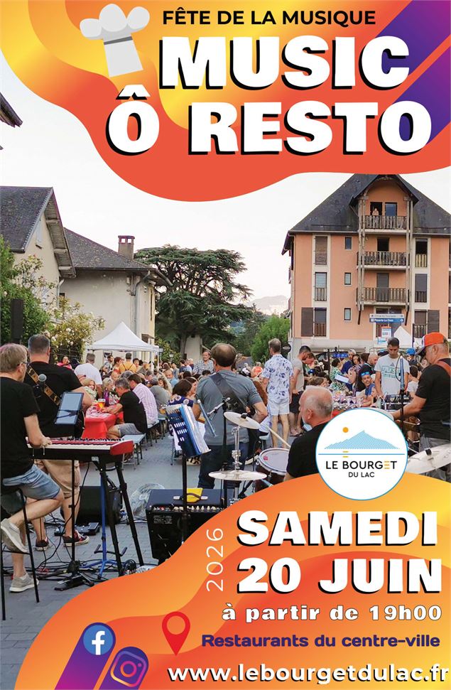 Music’Ô Resto - Mairie Le Bourget-du-Lac