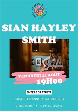 Concert-live : Sian Hayley Smith_Duingt - Restaurant le Wakpala