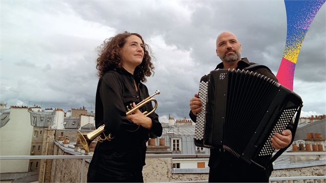 Airelle Besson & Lionel Suarez - Photos © Lucille Reyboz et © Kenza Wadimoff