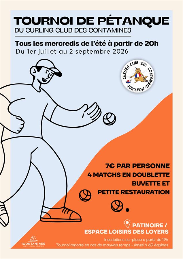 Tournoi de pétanque en doublette