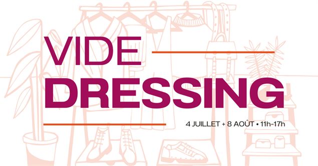 Illustration vide dressing - Agence LET'S TALK!