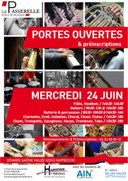 Portes ouvertes Ecole de musique de Trévoux - Ecole de musique de Trévoux