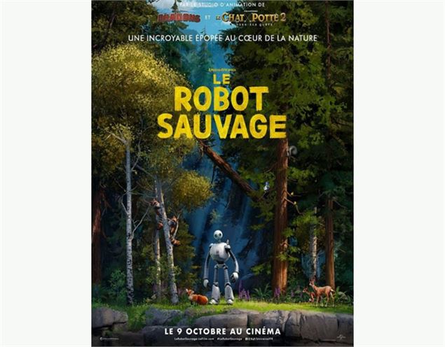 Ciné plein air - Le robot sauvage_Faverges-Seythenex - La_Soierie