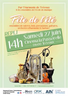 Fête de l'été de l'Harmonie et école de musique de Trévoux_Trévoux